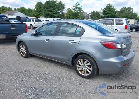 2012 Mazda Mazda3 I Touring z USA, uszkodzony, nr VIN JM1BL1V8XC1563382